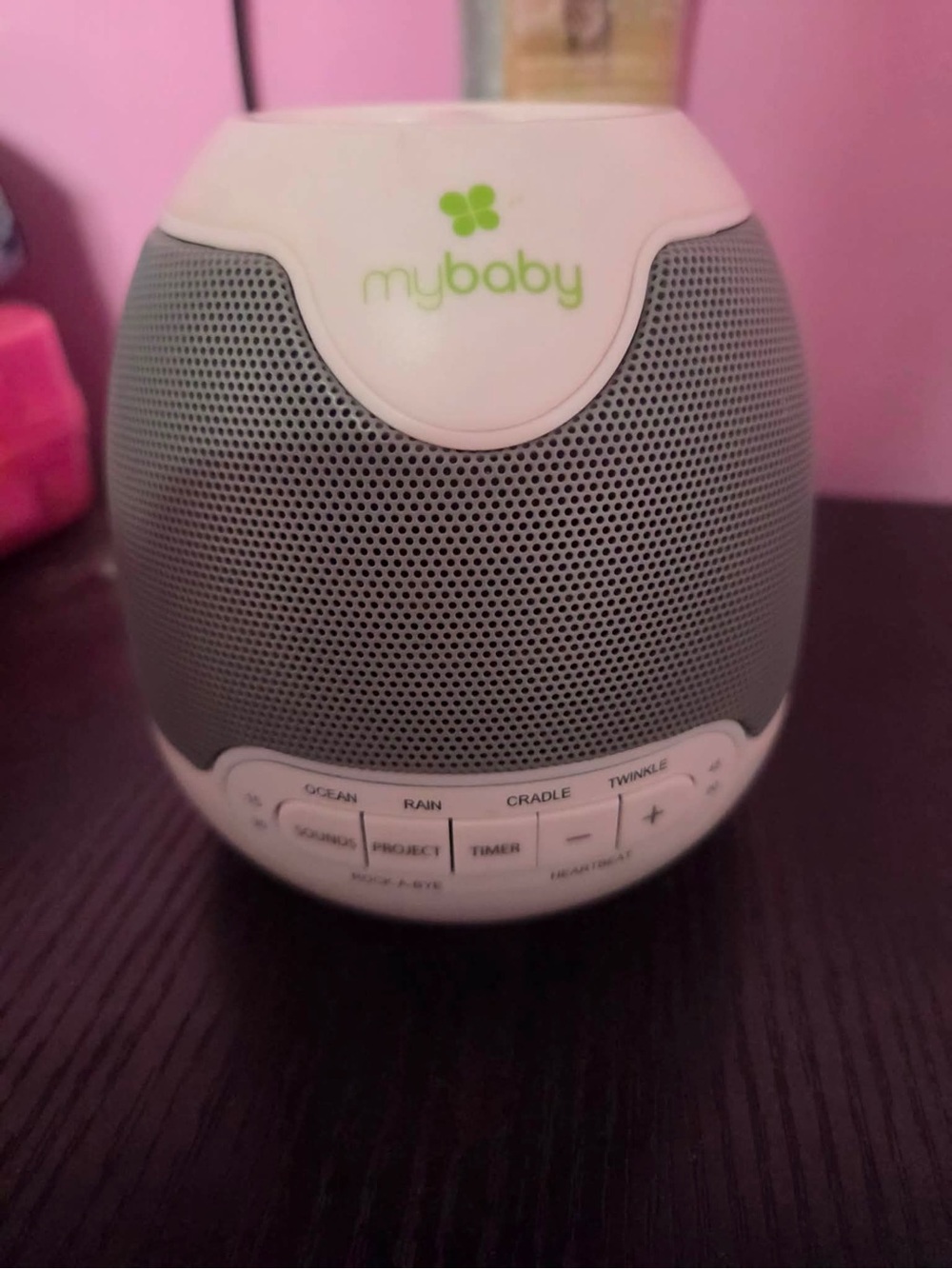 White and Gray Sound Machine Speaker - Soothing Sleep Sounds